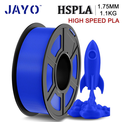 JAYO 1.1KG High Speed PLA Blue 3D Printer Filament 1.75MM High Flow Speedy