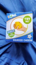 Squeeze Cheese Large Squishy Toy Toymendous - New in Box
