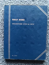 WHITMAN FOLDER FOR  HALF DIME 1794-1873