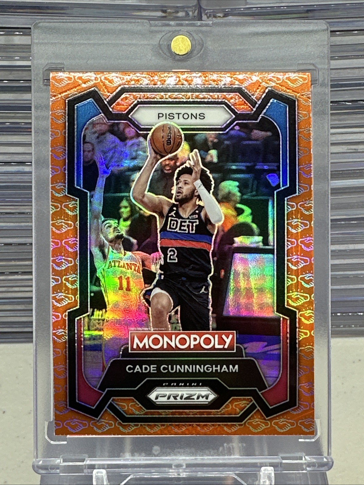 2023-24 Panini Prizm Monopoly Deal Prizm Cade Cunningham #25 DETROIT PISTONS SSP