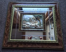 Creazioni Artistiche ARG925 - Bild im Spiegel - "Ruine am Baum"