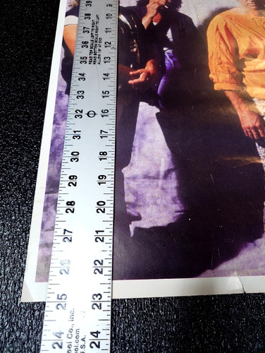 Vintage 80s Van Halen 5150 Poster 23x17 Sammy Hagar Eddie Alex Michael Anthony