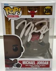 Michael Jordan Signed Funko Pop Chicago Bulls NBA GOAT HOF 5x MVP VSA COA w/case