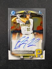 2025 Bowman Draft Easton Carmichael Chrome Auto 1st Prospect #CPA-ECA e501