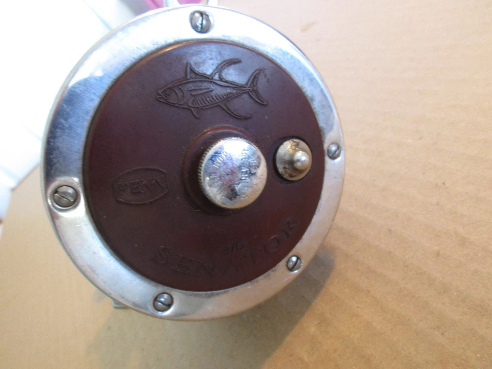 Penn SENATOR 4/0 Special 113H Reel, USA Parts or Repair - Image 2 of 4