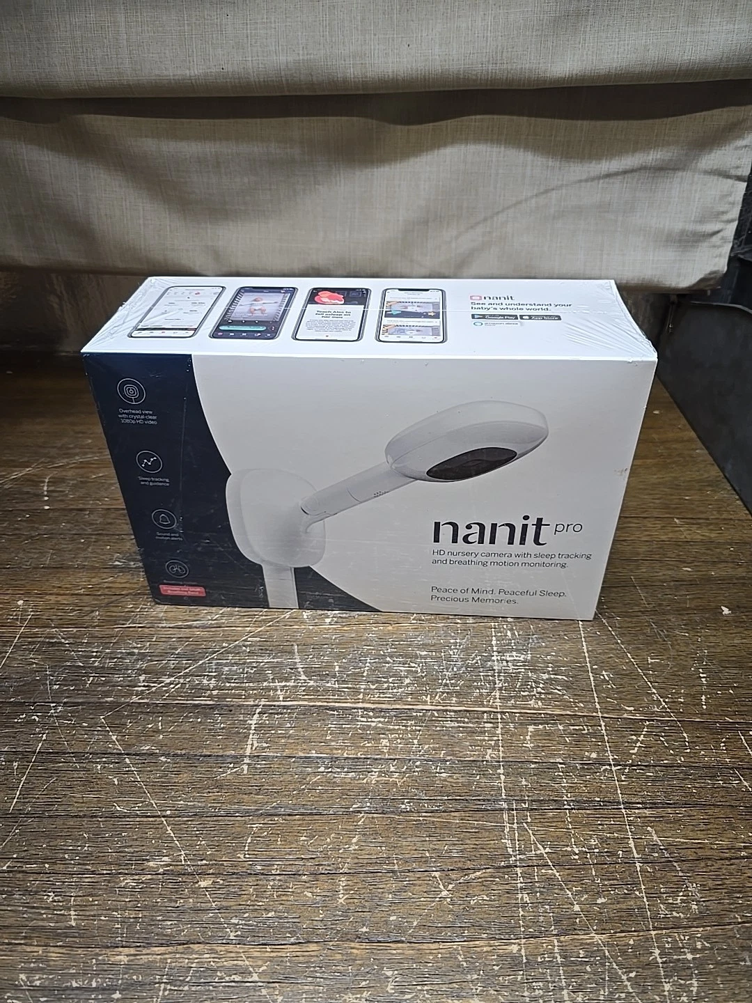 Nanit Pro N311US HD Baby Camera with Sleep Tracking and Breathing Monitoring...