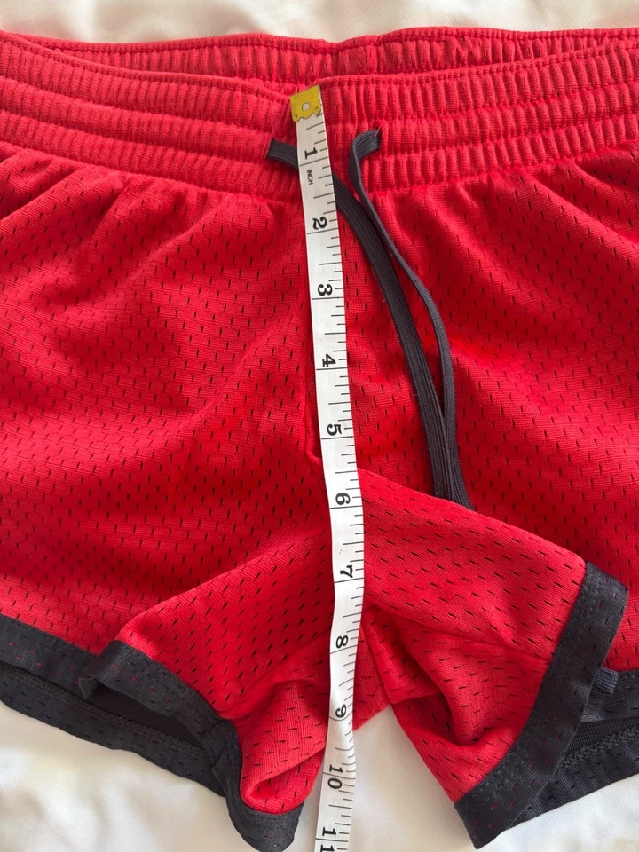 C9 от Champion женщин XS сетки спортивные шорты комплект из 2 | черный и красный - Изображение 3 из 4