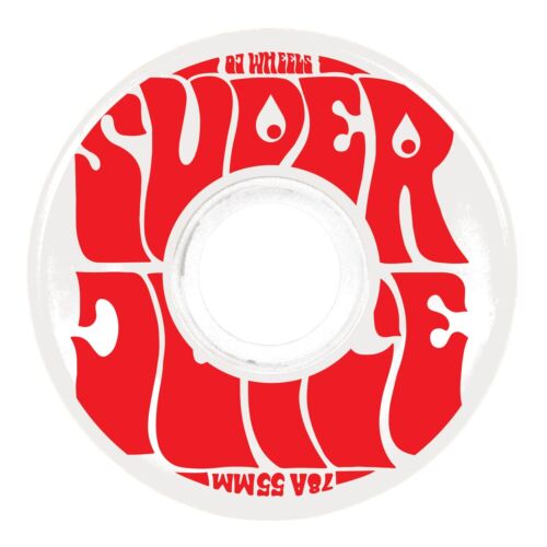 OJ Wheels Skateboard Wheels Mini Super Juice 55mm 78A with Abec 5 Bearings - Picture 3 of 5