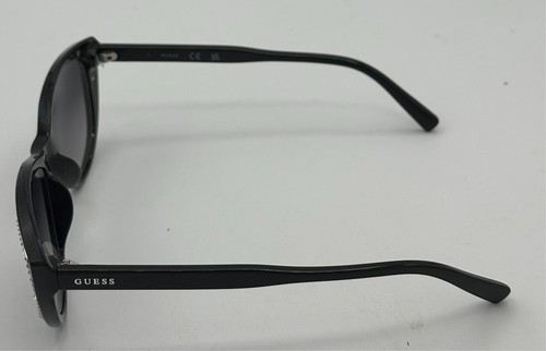 Guess Sunglass Womens Shiny Black Cat Eye Smoke Gradient Lens GO00006 1B - 第 9/12 張圖片