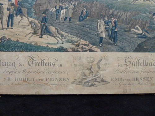 Darstellung des Treffens an der Suffelbach bey Strasburg 1815 - Bild 10 von 12