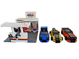 LEGO racers 8135 Bridge Chase 100% complete by AFOL with original BA