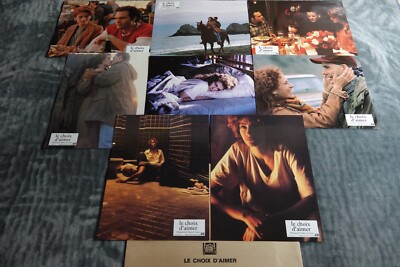 THE CHOICE TO LOVE Dying Young Julia Roberts Campbell Scott 8 Lobby Cards Cinema