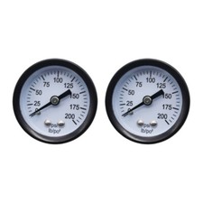 2 pcs Air Compressor Pressure Gauges fit Dewalt DXCM251
