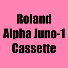 Roland Alpha Juno 1 / MKS-50 Data Recovery Cassette