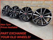 Genuine 20" Jaguar E Pace I Pace Black Diamond Cut Venom Alloy Wheels J9CM-AA