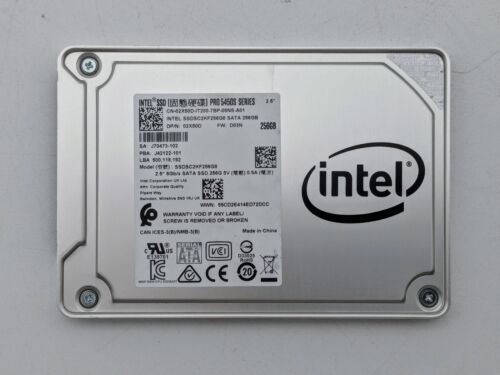 Intel 256GB Pro 5450S Series 2.5" SATA SSD Solid State Drive SSDSC2KF256GB - Picture 1 of 9