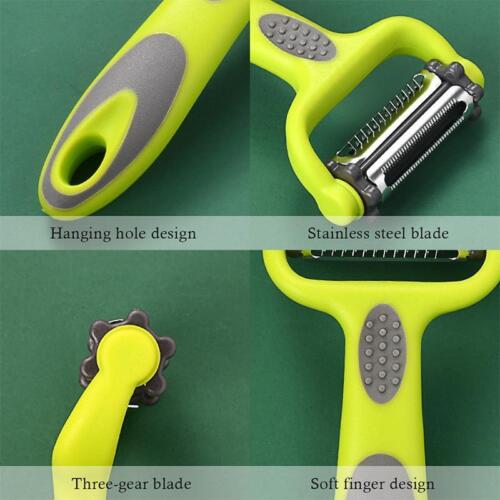 3 in 1 Rotary Peeler Fruit Vegetables Kitchen Multifunction Grater - Picture 23 of 24