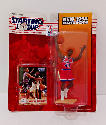 1994 Calbert Cheaney Bullets Rookie Starting Lineup Figure w/ Card