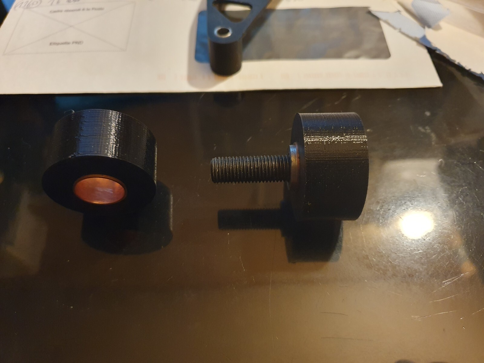 Roulette de chaine rouge pour moto Honda CR 125 et 250 de cross