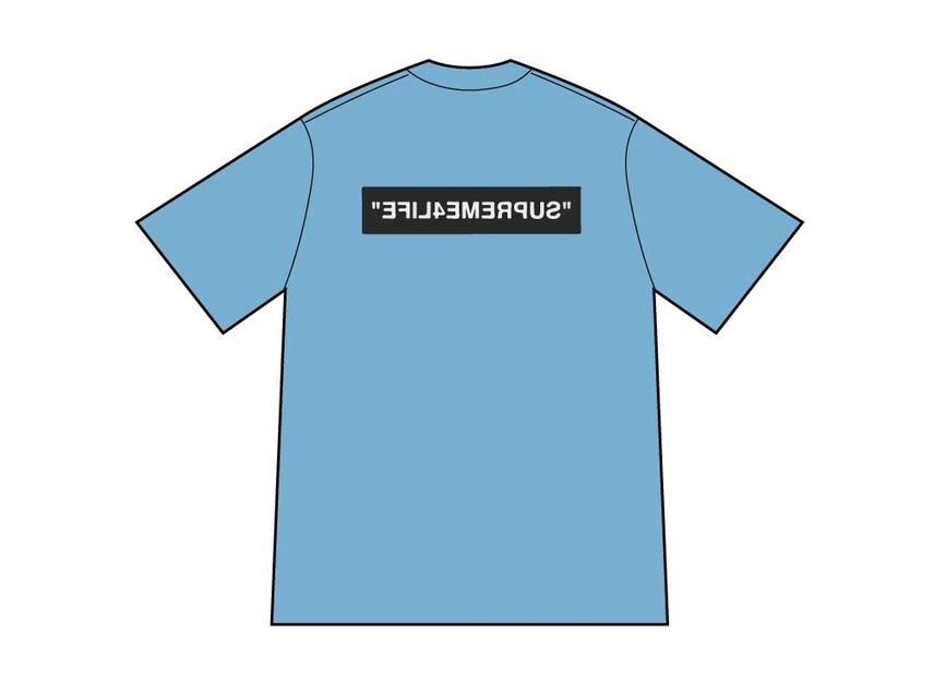 Supreme 4 Life Tee Bright Blue | eBay