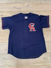 Angels Vintage Warm Up Batting Practice Jersey Majestic California Size XL