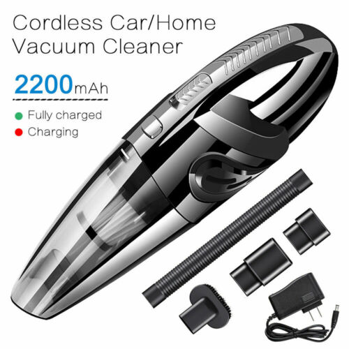 120W Hand-Held Portable Vacuum Vacuum Cleane Car Rechargeable Home Wet & Dry - Picture 3 of 20