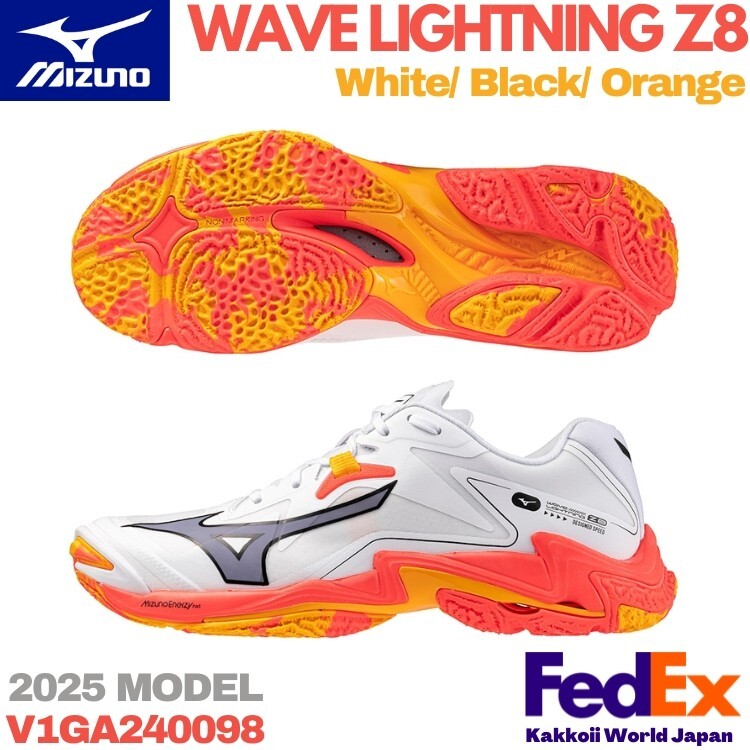 MIZUNO Volleyball Shoes WAVE LIGHTNING Z8 V1GA240098 White