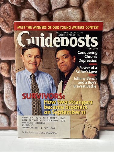 Guideposts Mag June 2002, Survivors: How Two Strangers Became Brothers On 911