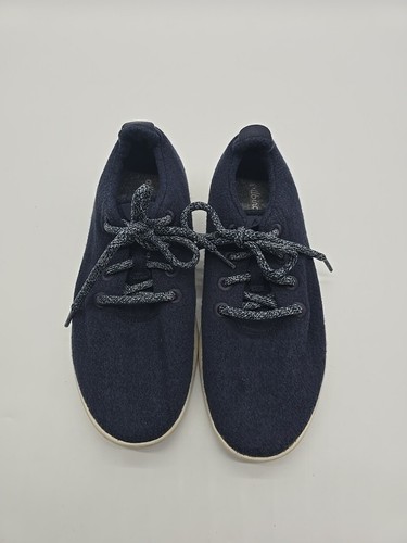 Allbirds Mens Merino Wool Running Athletic Shoes Size 9 Navy Blue...