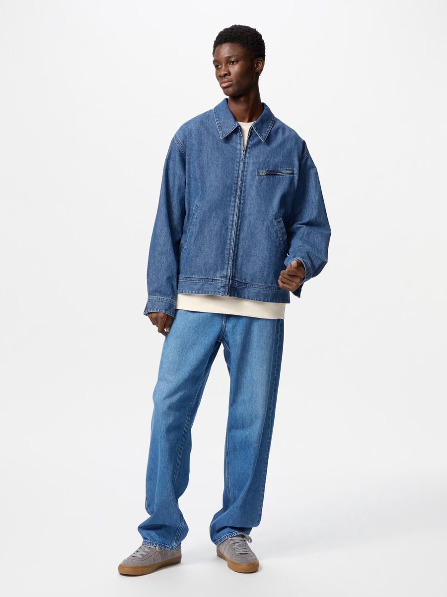 ジャケット・アウター 00s UNIQLO denim set up 2nd type Uniqlo Men's Blue Denim Jean Jacket Size M | eBay