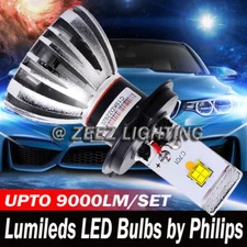 ZEEZ LED Headlight Conversion Kit Headlamp Light Bulb 6000K Xenon HID White Lamp