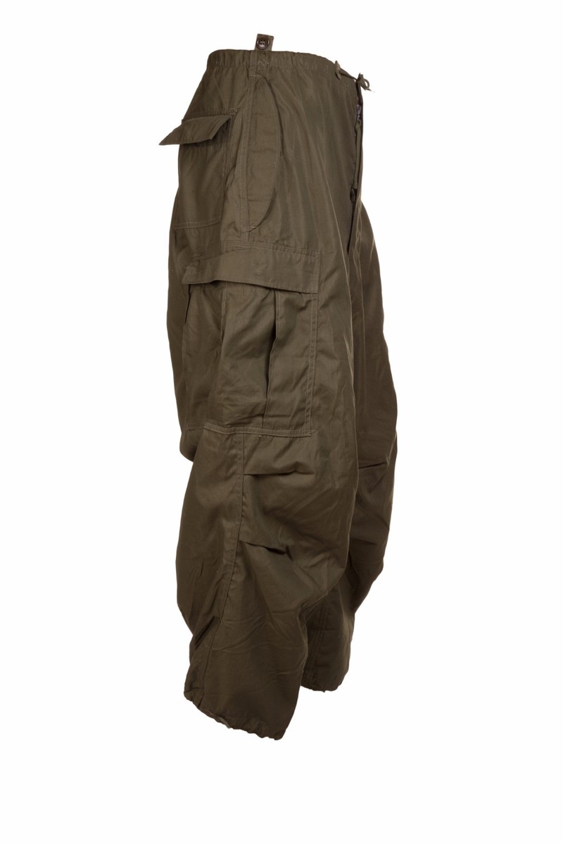 USA M-1951 Arctic Pant Trouser Sateen Cotton Olive Drab Green VTG