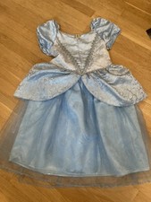 Disney Parks Authentic Original Girl's Cinderella Princess Costume Dress Size L