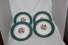 Homer Laughlin Empire Green  Lot of 4 Soup Bowls Century Service Corp.