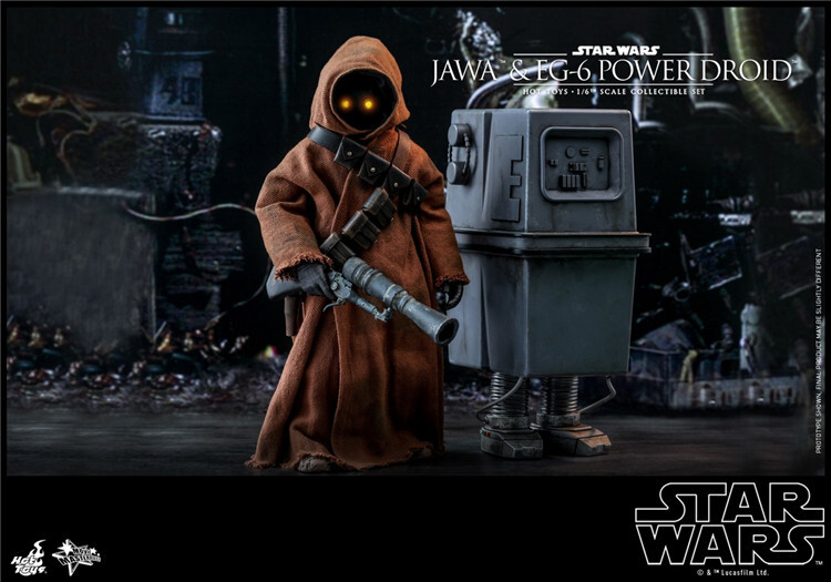 HOTTOYS HT 1/6 MMS554 Jawa and EG-6 Power Droid Star Wars Figure