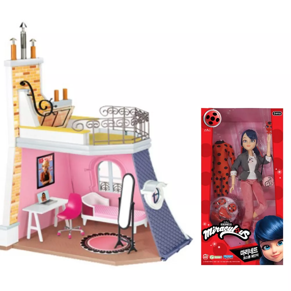 Sonogong Miraculous Ladybug Marinette House play set