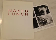 NAKED LUNCH (1991) Press Kit Folder, Photo; William S. Burroughs Adaptation