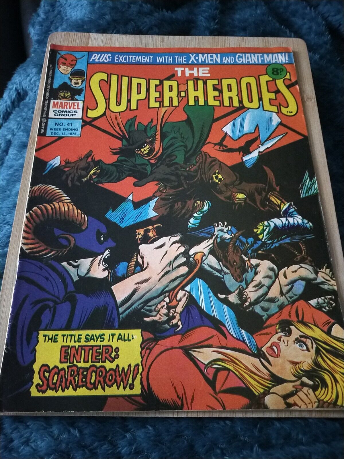 Marvel Comics - The Super-Heroes - No. 41 Dec 13 1975 : Enter: Scarecrow Art