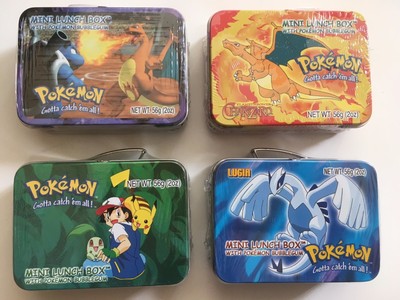 DART POKEMON MINI LUNCH BOX TIN SEALED PICK ONE PIKACHU CHARIZARD LUGIA | eBay