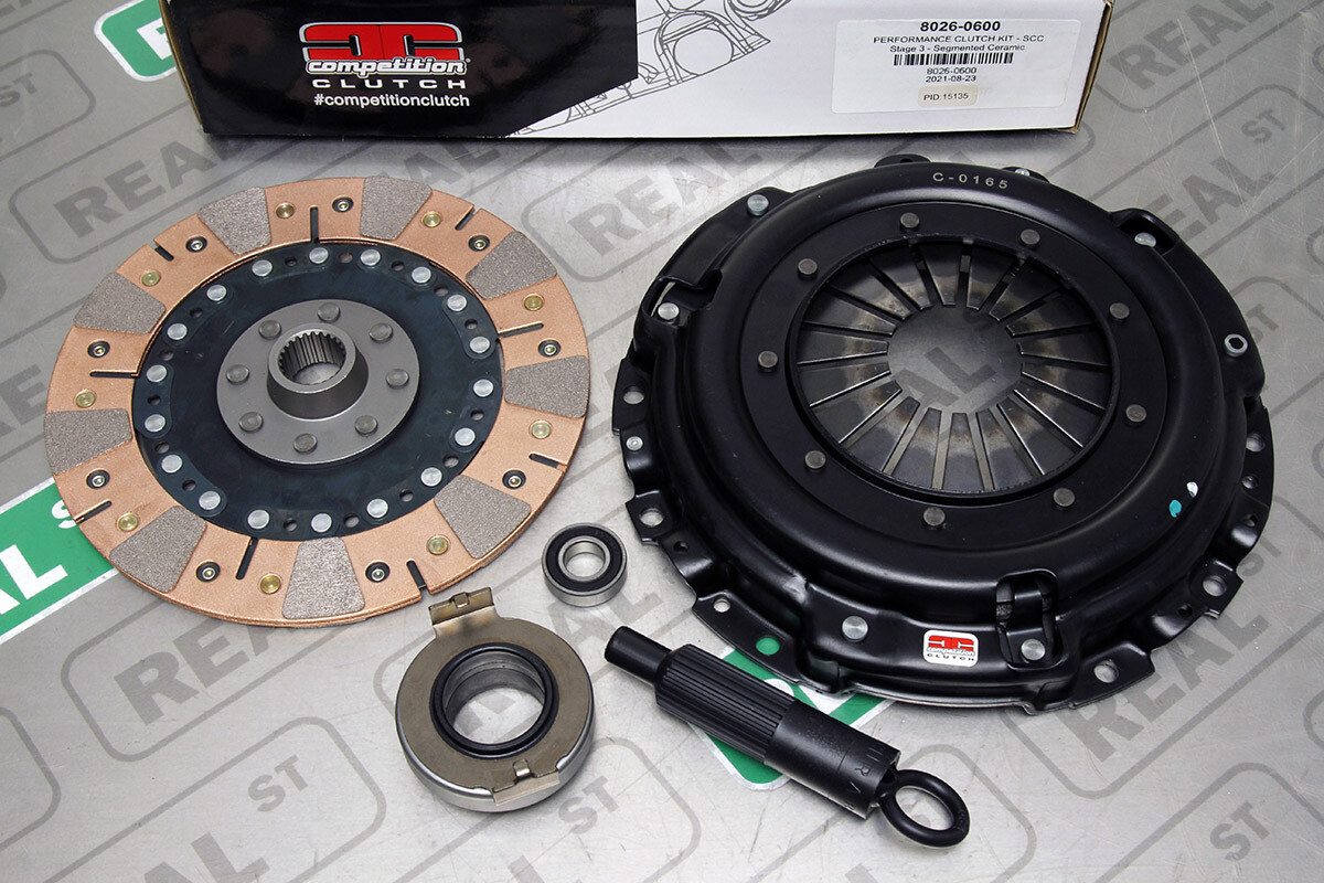 Competition Clutch Stage 3 Segmented Ceramic Clutch Kit Integra B18B