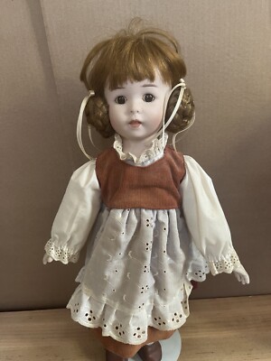 Poupée Ancienne SFBJ 247 – Reproduction – 29 Cm – Tête Biscuit Porcelaine – France