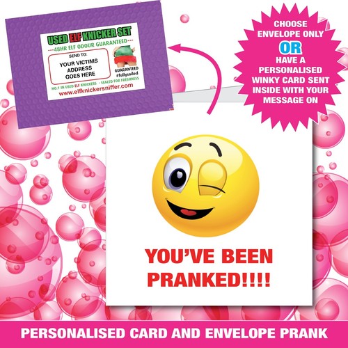 Prank Mail USED ELF KNICKERS 100% anonymous - SNIFFER CHRISTMAS SECRET SANTA 08 - Picture 8 of 8