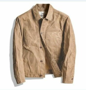 mens light canvas jacket