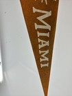 1952 Miami Hurricanes Florida Football University Pennant 10.5x26.5 Gator Bowl — photo 4