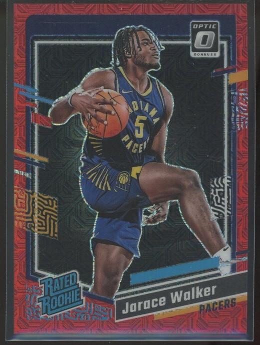 2023-24 Panini Optic Jarace Walker #226 Rated Rookie Red Choice /88 Pacers
