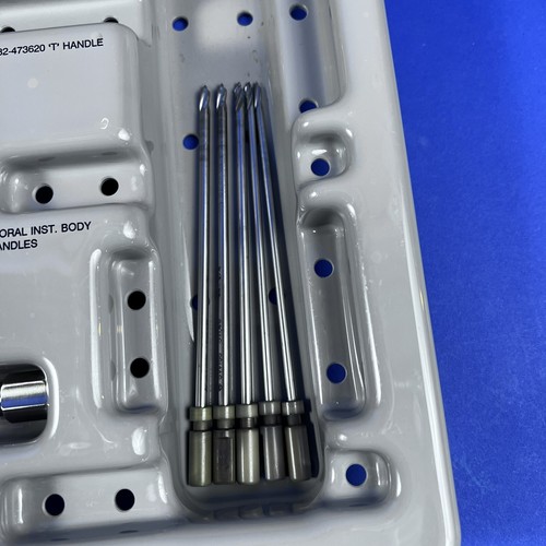 Biomet Accu-Line Femoral Resection Instruments 25 piece W/ Storage Case 592181 - Picture 13 of 13