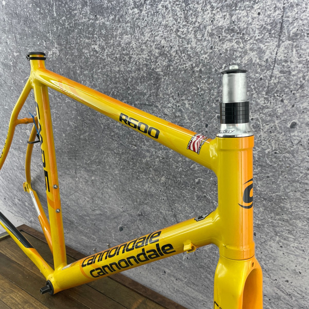 Cannondale R600 Frame Set 56 cm 700c CAAD CAAD5 130 Yellow
