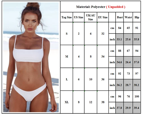 Sexy brasilianisches Damen-Bikini-Set Bademode Badeanzug Sommer Badeanzug Beachwear - Bild 13 von 135