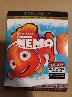 Finding Nemo 4K(Ultra HD, Blu-ray, Digital, 2003) UHD HDR NEW SEALED!