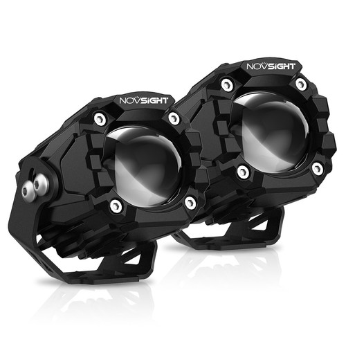 NOVSIGHT 2 inch LED Pods Lights Driving Lamp with 8 Light Modes 2 Kinds Brackets - Picture 12 of 12